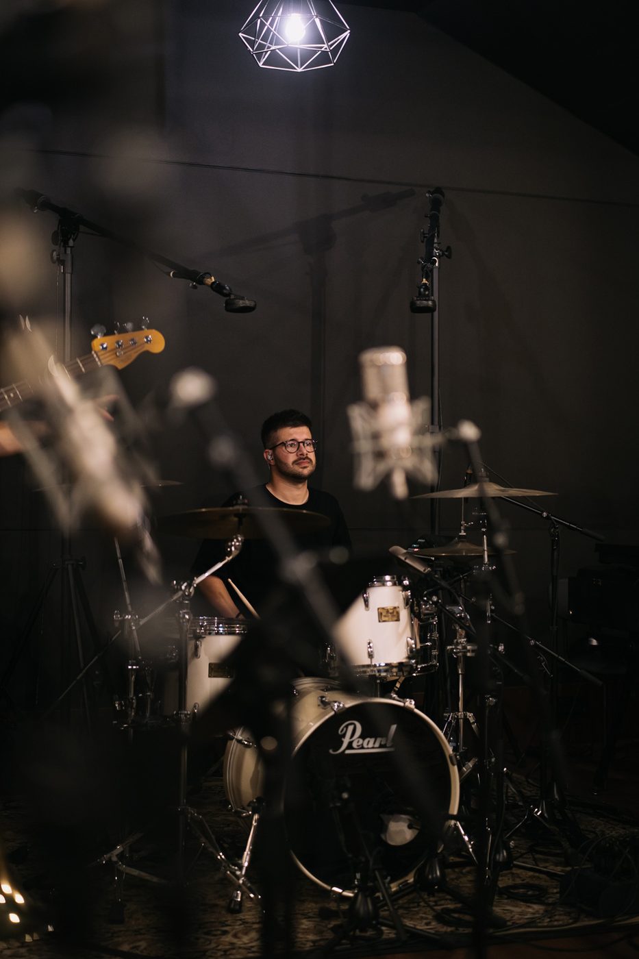 Baterista da Gala Grooves em atuação
